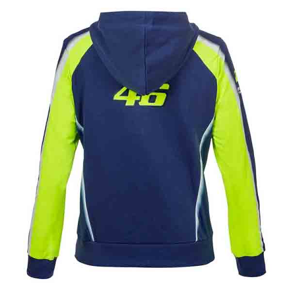 VR 46 Hoodie Zip Lady Racing Yamaha VR46 Blue