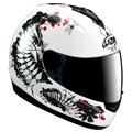 Full Face Lazer Vertigo Natural White Grey