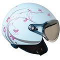 Open Face Nexx X60 Queen Blue Pastel Mat
