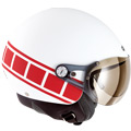 Open Face Nexx X60 Seventy White Red