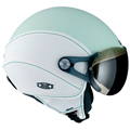 Open Face Nexx X60 Vision Vintage White Green