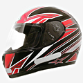 Full Face Zeus ZEUS 2000 Int�gral Black Red